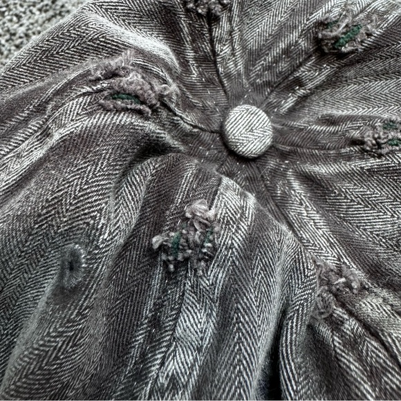 Vintage Justin Boots | Unisex | Ball Cap | distressed barbed wire embroidery - Picture 7 of 8